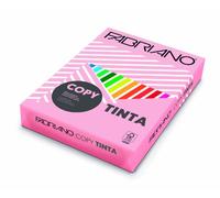 Carta Copy Tinta - A4 - 80 gr - colore tenue rosa - Fabriano - conf. 500 fogli