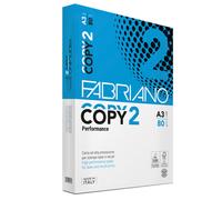 FABRIANO - COPY2-A3 - Carta Copy 2 - A3 - 80 gr - bianco - Fabriano - conf. 500 fogli - 34925 - Conf. da 1 Pz. - COPY2-A3