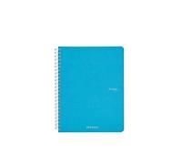 Fabriano Ecoqua Original Quaderno Spiralato Turchese A5 Bianco 70 Fogli