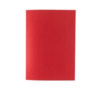 Fabriano Ecoqua Plus - Quaderno rilegato con colla, 21,1 x 29,7 cm, formato A4, a puntini, colore: Rosso