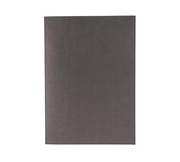 Fabriano Ecoqua Plus - Quaderno rilegato con colla, 21,3 x 29,7 cm, formato A4, a puntini, colore: grigio