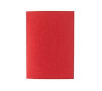 Fabriano Ecoqua Plus - Quaderno rilegato con colla, formato A5, 14,7 x 21,1 cm, colore: Rosso