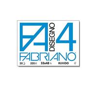 Album F4 - 33x48cm - 220gr - 20 fogli - ruvido - Fabriano