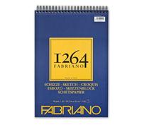 Blocco spiralato Fabriano 1264 schizzi 90 g A3 - 120 fogli - 19100639