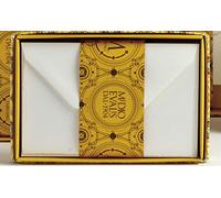 Fabriano Medioevalis 71-19044206 - Set di biglietti e buste, 20 pezzi, 11,4 x 17,1 cm, colore: bianco