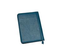 FABRIANO Portablocco A4 in pelle Octanium blu