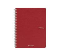 Fabriano Quaderno con rilegatura a spirale, colore: ciliegia
