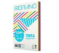 carta fabriano copy tinta colorcart 5 colori forti 100 ff - formato a4 - 160 g - 62416021