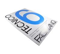 Blocco Tecnico 6 50x70 Cm Fogli Lisci 240 Gr 20 Fogli - Blocco Collato Su 1 Lat