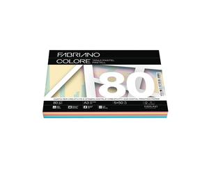 FabrianoColore - A3 - 80 gr - mix 5 colori tenui - Fabriano - conf. 250 fogli
