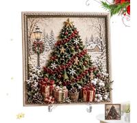 Fabric Art Craft Kit - 3D Holiday Handmade Set, Creative Textile Decoration