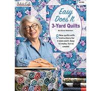 Fabric Cafe Easy Does It 3 Yard Quilt BK, Carta, Marrone, 0.97 Inches