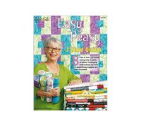 Fabric Cafe Easy Peasy 3-Yard Quilts Bk 3 (FBC031740) Marrone