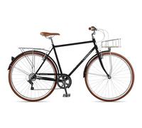 Fabric City Classic-Bicicletta da Passaggio (L-58 cm, Classic Matte Black Deluxe)