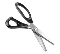 Fabric Decorative Triangle Edge Pinking Shears Clippers 3 5 7mm Professional Stainless Steel Blades Dressmaking Scissors for Fabrics Linings Leather Craft Use (4mm)