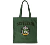 Fabric Flavours Borsa tote in tela di Harry Potter, borsa per la spesa ecologica riutilizzabile con stemma della casa, regalo con licenza ufficiale per fan e studenti, Multicolore, 38 x 41 cm