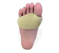 Fabric Gel Metatarsal Pads Ball of Foot Gel Pads Cushions Morton's Neuroma (medium) by Body And Base