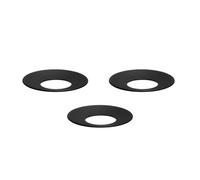 FABRIC Nagel Light Polsino Confezione da 3 Nero