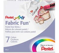 Fabric Pastel Dye Sticks, Assorted, 7/Set, Sold as 1 Set
