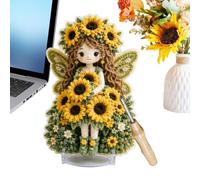Fabric Poking Art Kit for Adults - - - DIY Handmade Fun 3D Craft Flower Art