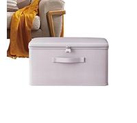 Fabric Storage Box, Washable Soft-Sided Bin for Wardrobe and Nursery, High-Density Fabric with Reinforced Handles, Multi-Purpose Home Chest for Toys and Linens, Aesthetic Clutter-Solution for Dorms
