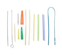 Fabric Tube Turning Threading Tool Elastic Drawstring Fabric Tube Turner Sewing Tools for DIY Bow Tie