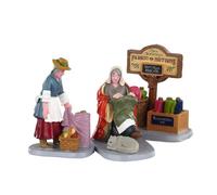 FABRIC VENDOR SET OF 3 LEMAX