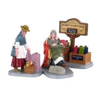 FABRIC VENDOR SET OF 3 LEMAX