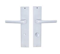 Fabricación Española Manivelas A009JMC47DLCM Set di manovelle, Laccato Cromato Opaco