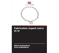 Fabrication argent noirci et or