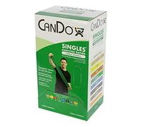 Fabrication CanDo - Fascia per esercizi, 1,5 m, dispenser da 30 pezzi, verde (10-5183)