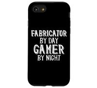 Fabricator By Day Gamer By Night Pro Metal Fabrication Custodia per iPhone SE (2020) / 7/8