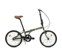 FabricBike Folding - Bici Pieghevole, Bicicletta Pieghevole 20', telaio in alluminio, Regolabile in Altezza, Facile da Trasportare. (Cayman Green)