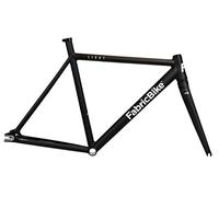 FabricBike Light - Telaio per bicicletta Fixie, Fixed, Single Speed, telaio e forcella in alluminio, 4 colori, 3 misure, 2,45 kg. (Light Matte Black, M-54cm)