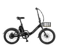 FabricBike Volt - Bici Elettrica Pieghevole, Bicicletta Elettrica per Adulti da 20 Pollici, E-bike, Motore 250W, Batteria Rimovibile 36V 10Ah, Velocità 25KM/H (Matte Black Plus)