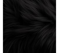 FabricLA Pelliccia sintetica a pelo lungo, 25,4 x 25,4 cm, pre-tagliata, utilizza tessuto in finta pelliccia per fai da te, decorazione artigianale in pelliccia, accessorio alla moda, gnomo, hobby,
