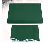 FabricMarket - Tenda parasole retrattile di ricambio, con protezione UV, 4 x 2,5 m, colore: verde