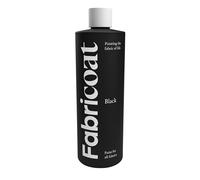 Fabricoat Vernice per Tessuti da 125 ml per Arte, Creatività e Progetti Fai-da-te - Lavabile e Non tossica - Si applica direttamente su vestiti e tessuti - Per scarpe, t-shirt e denim (Nero)