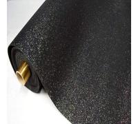 Fabrics-City nero tessuto in gomma cellullare eva glitter 2mm oeko-tex, piastra di base schiuma per bricolage, fai da te, decorazioni, lavori creativi, moosgummi, 4002