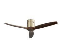 Fabrilamp Aguilon Ventilatore da soffitto e telecomando 39W Quercia