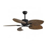 Fabrilamp Colla Ventilatore da Soffitto con Luce e Controllo 70W Marrone