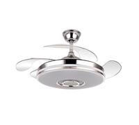 Fabrilamp Noto Ventilatore da soffitto con luce e telecomando 32W