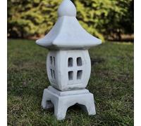 FABRIQ Giapponese pietra pagoda giardino, torre di guardia, stile Zen, decorazione scultura, peso 14 kg, altezza 46 cm