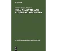 Fabrizio Broglia Real Analytic and Algebraic Geometry (Copertina rigida)