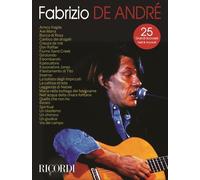 FABRIZIO DE ANDRE' - CANZONIERE - 25 SUCCESSI TESTI E ACCORDI