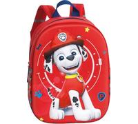 Fabrizio Kids Paw Patrol - Zaino 3D, 29 cm, 6L, Rosso
