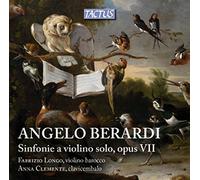Fabrizio Longo Clemente Anna - Berardi: Sinfonie A Violino Solo - Cd
