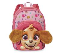 Fabrizio Patrol Zaino asilo per bambine dai 3 ai 6 anni con Skye e orecchie di peluche sporgenti, borsa per asilo e kita, 31 cm x 24 cm x 13 cm, 8 l, rosa, taglia unica, Colore: rosa., taglia unica, Classico