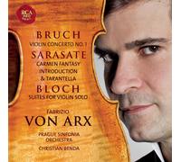 Fabrizio Von Arx Bruch: Violin Concerto No. 1 De Sa Rasate: Carmen Fantasy (CD)