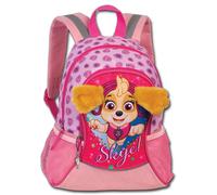 Fabrizio Zaino Bambini Skye Paw Patrol Rosa Brillantini e Orecchie 27x35 ORI215A